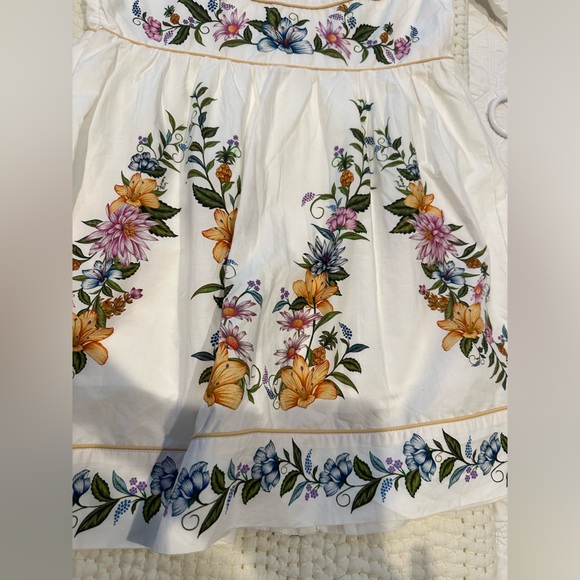 Farm Rio Sweet Bloom Dreamscape Cotton Shirtdress - Picture 4 of 15